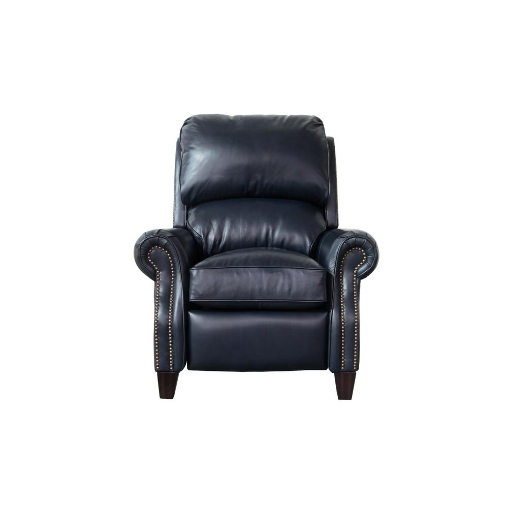 7-4440 Churchill Recliner, Blue. Picture 1
