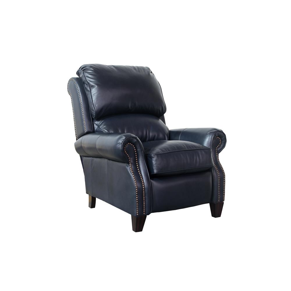 7-4440 Churchill Recliner, Blue. Picture 2