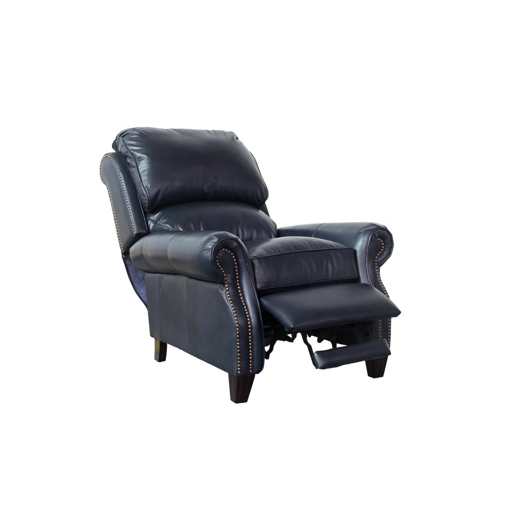 7-4440 Churchill Recliner, Blue. Picture 3