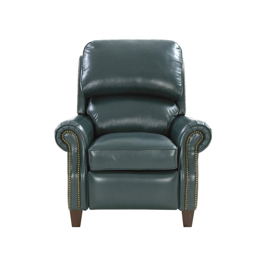 Churchill Recliner, Highland Emerald / All Leather. Picture 2