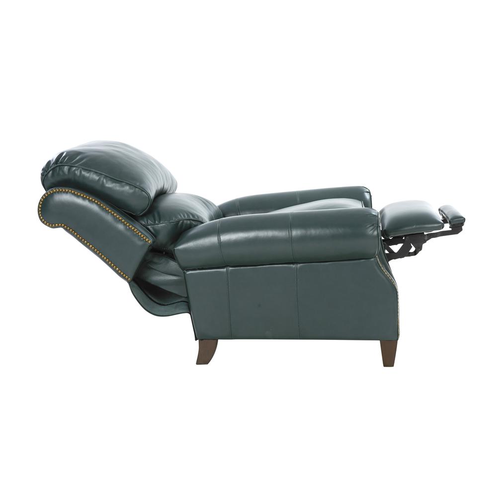 Churchill Recliner, Highland Emerald / All Leather. Picture 3