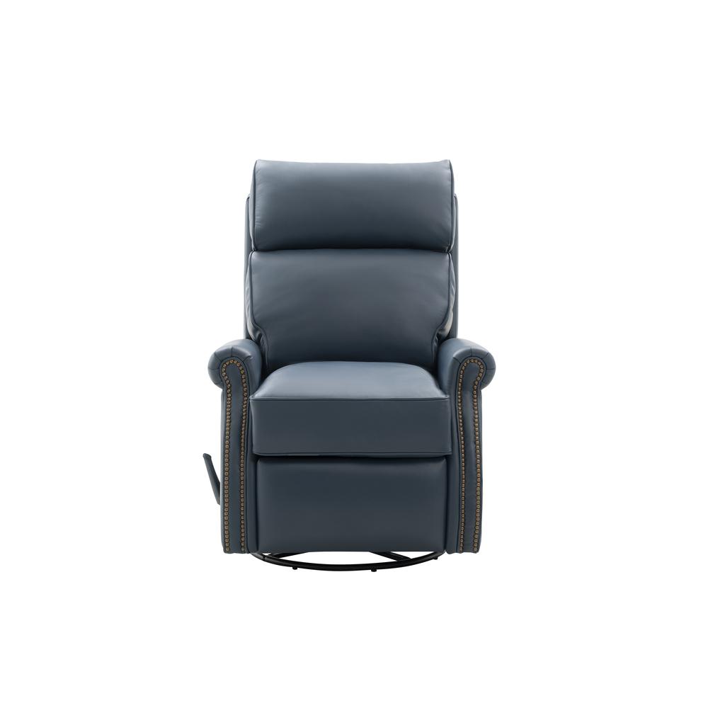 8-4001 Crews Swivel Glider Recliner, Yale Blue. Picture 11