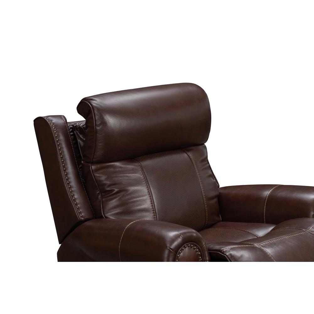 9PHHC-3717 Demara HC Power Recliner & Heating / Cooling, Rustic Brown. Picture 5