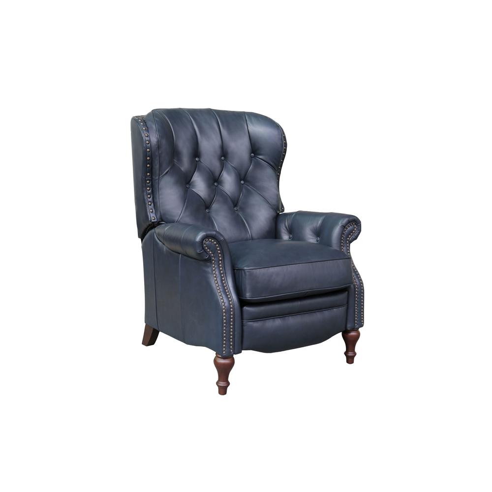 7-4733 Kendall Recliner, Blue. Picture 2