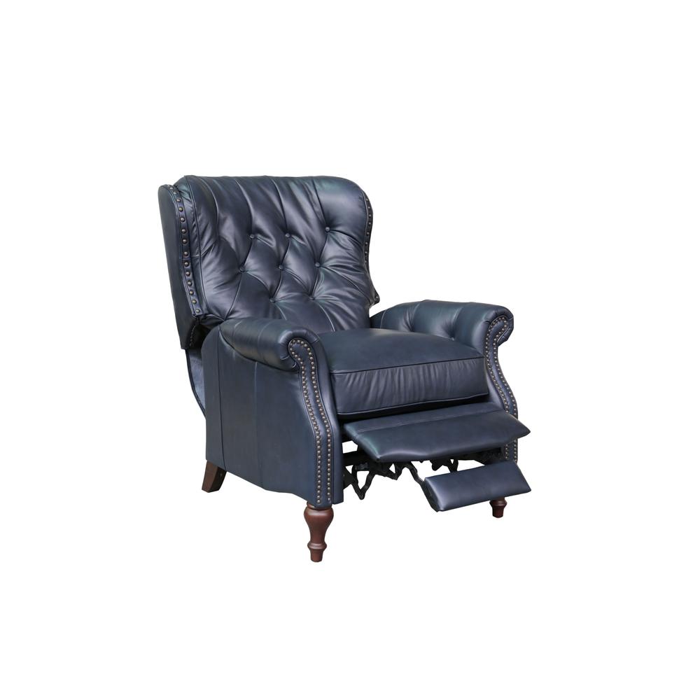 7-4733 Kendall Recliner, Blue. Picture 3