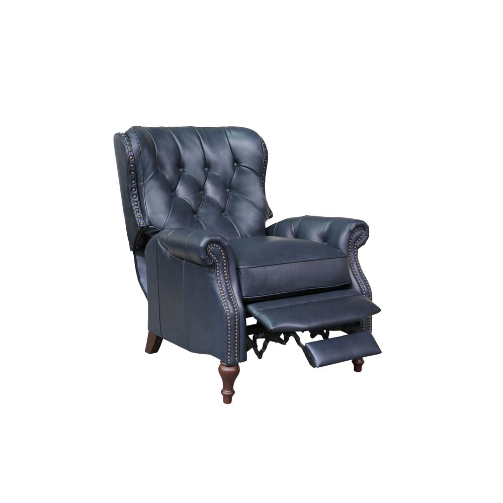 7-4733 Kendall Recliner, Blue. Picture 4