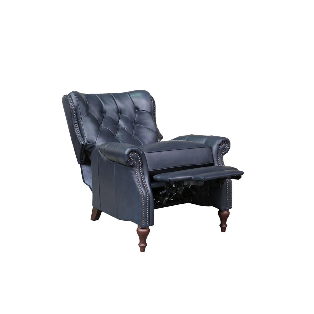 7-4733 Kendall Recliner, Blue. Picture 5