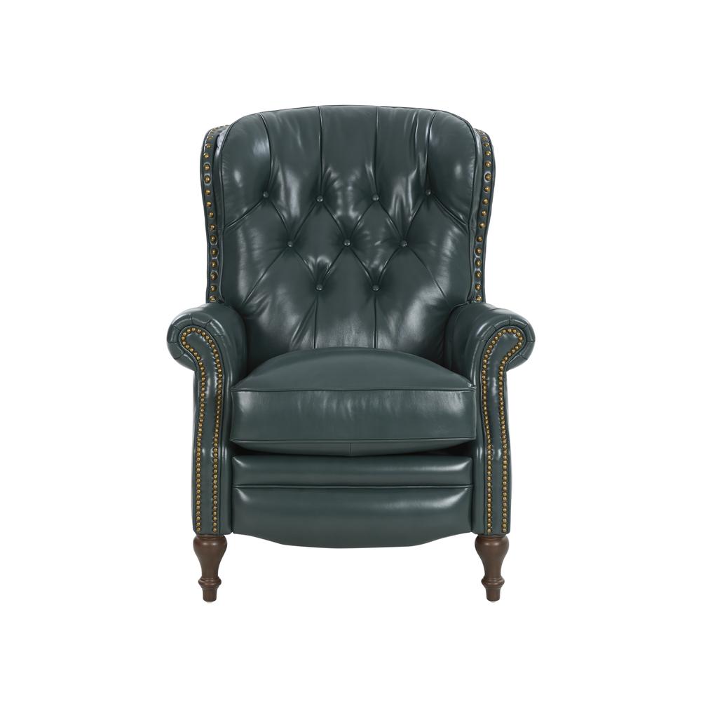 Kendall Recliner, Highland Emerald / All Leather. Picture 2
