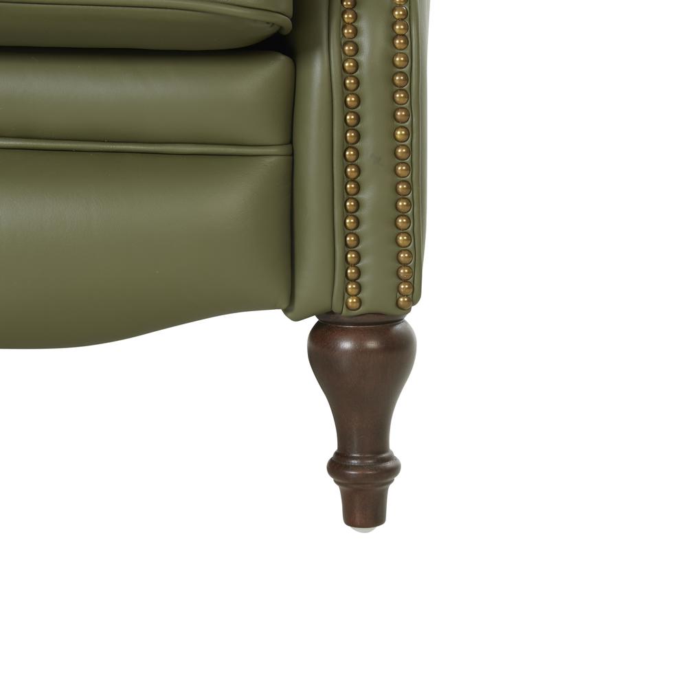 Kendall Recliner, Giorgio Chive / All Leather. Picture 5