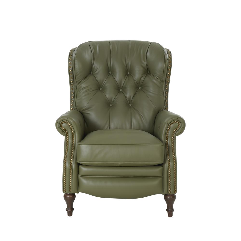 Kendall Recliner, Giorgio Chive / All Leather. Picture 2