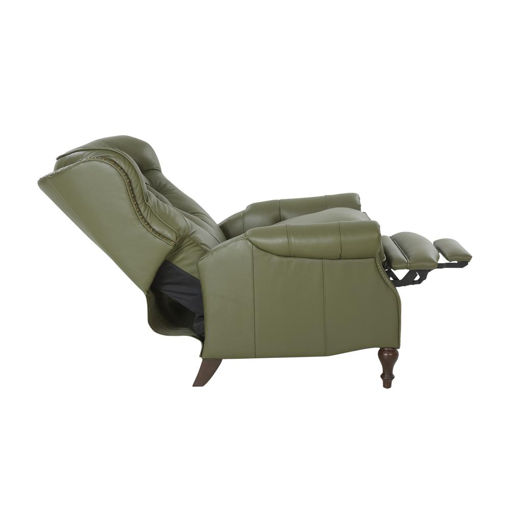 Kendall Recliner, Giorgio Chive / All Leather. Picture 3
