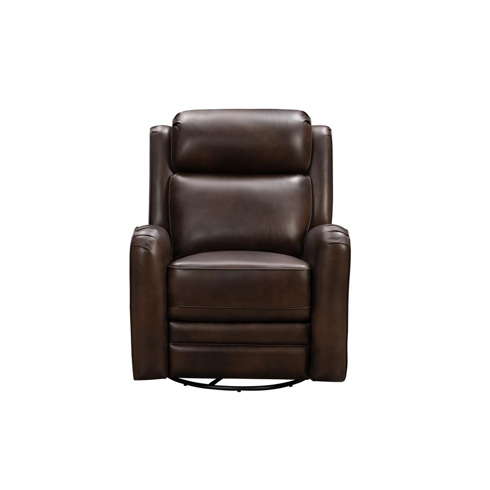 8PH-3757 Kennedy Swivel Glider Recliner, Brown. Picture 1