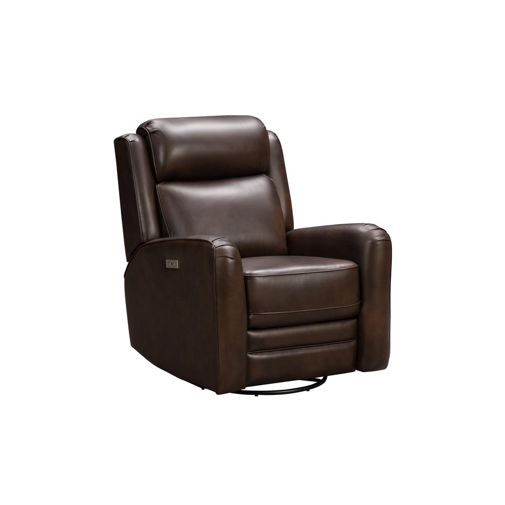 8PH-3757 Kennedy Swivel Glider Recliner, Brown. Picture 7