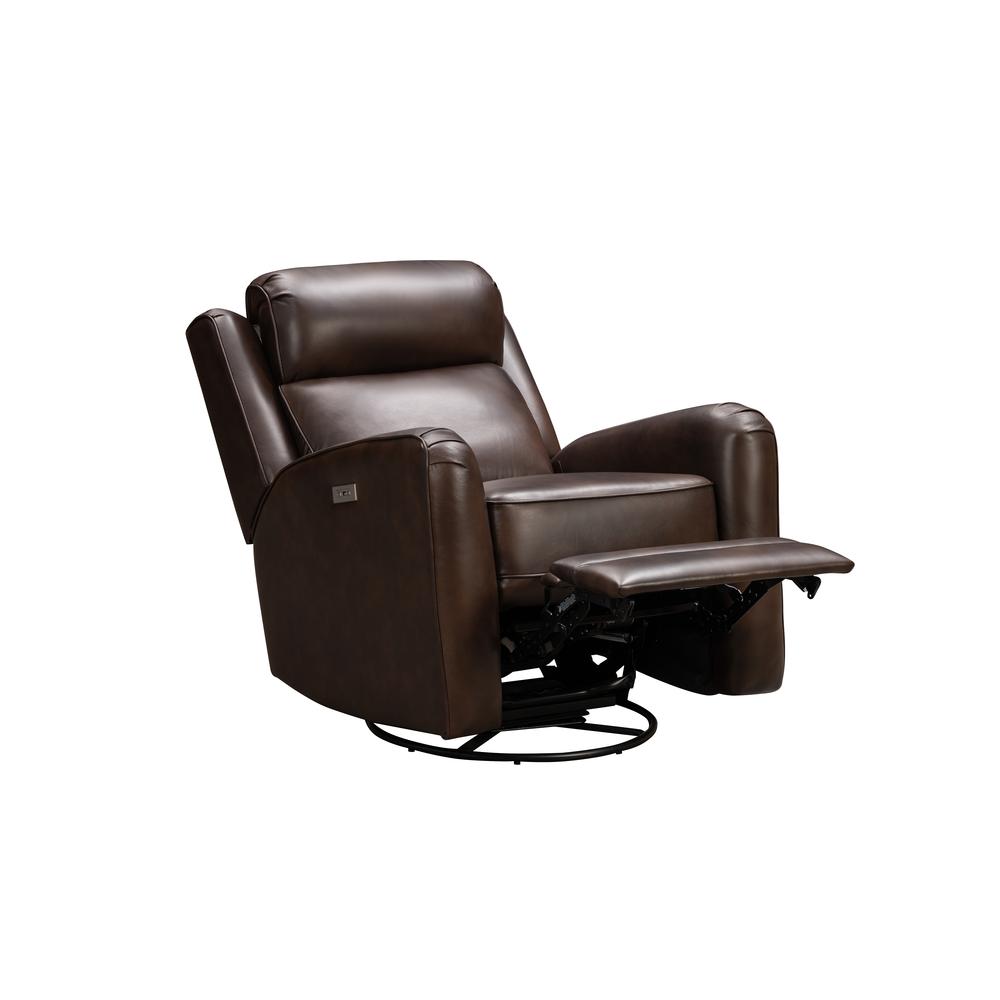 8PH-3757 Kennedy Swivel Glider Recliner, Brown. Picture 10