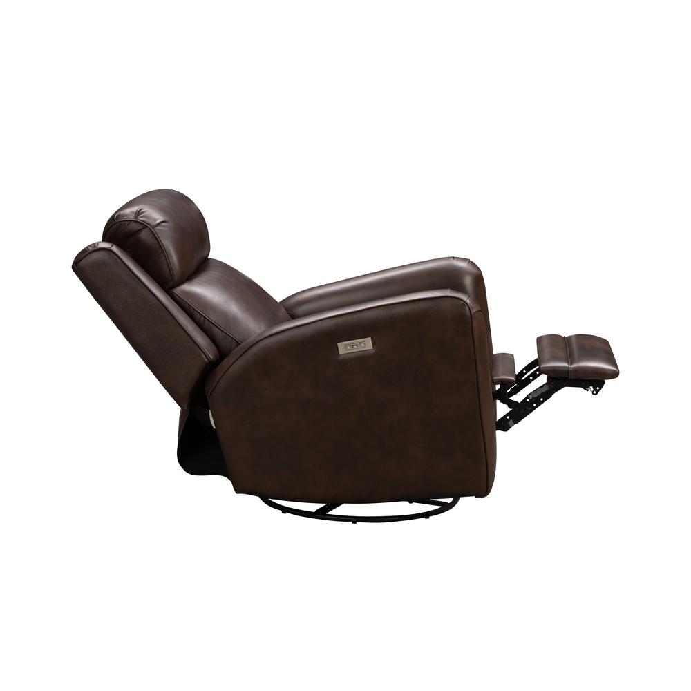 8PH-3757 Kennedy Swivel Glider Recliner, Brown. Picture 12