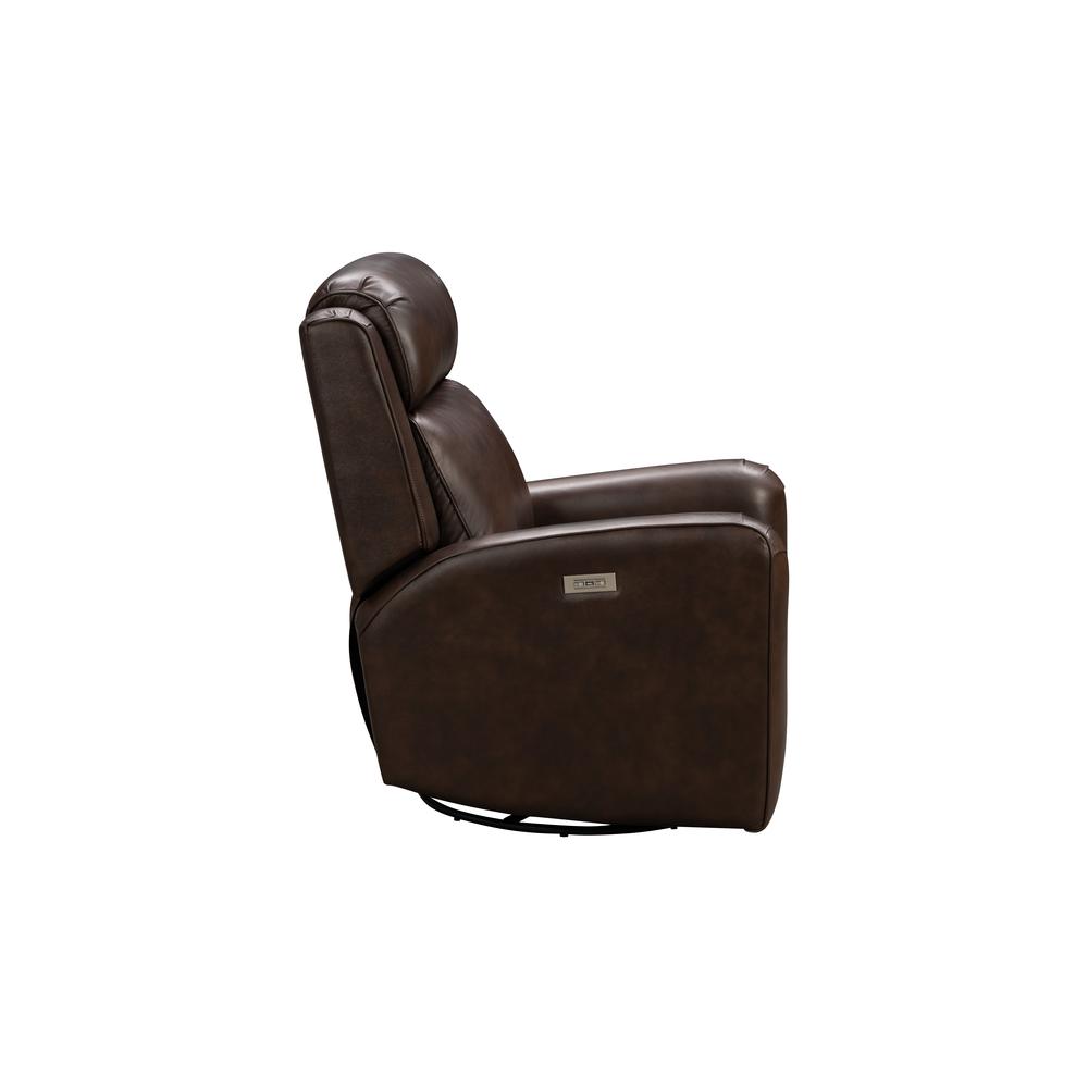8PH-3757 Kennedy Swivel Glider Recliner, Brown. Picture 11