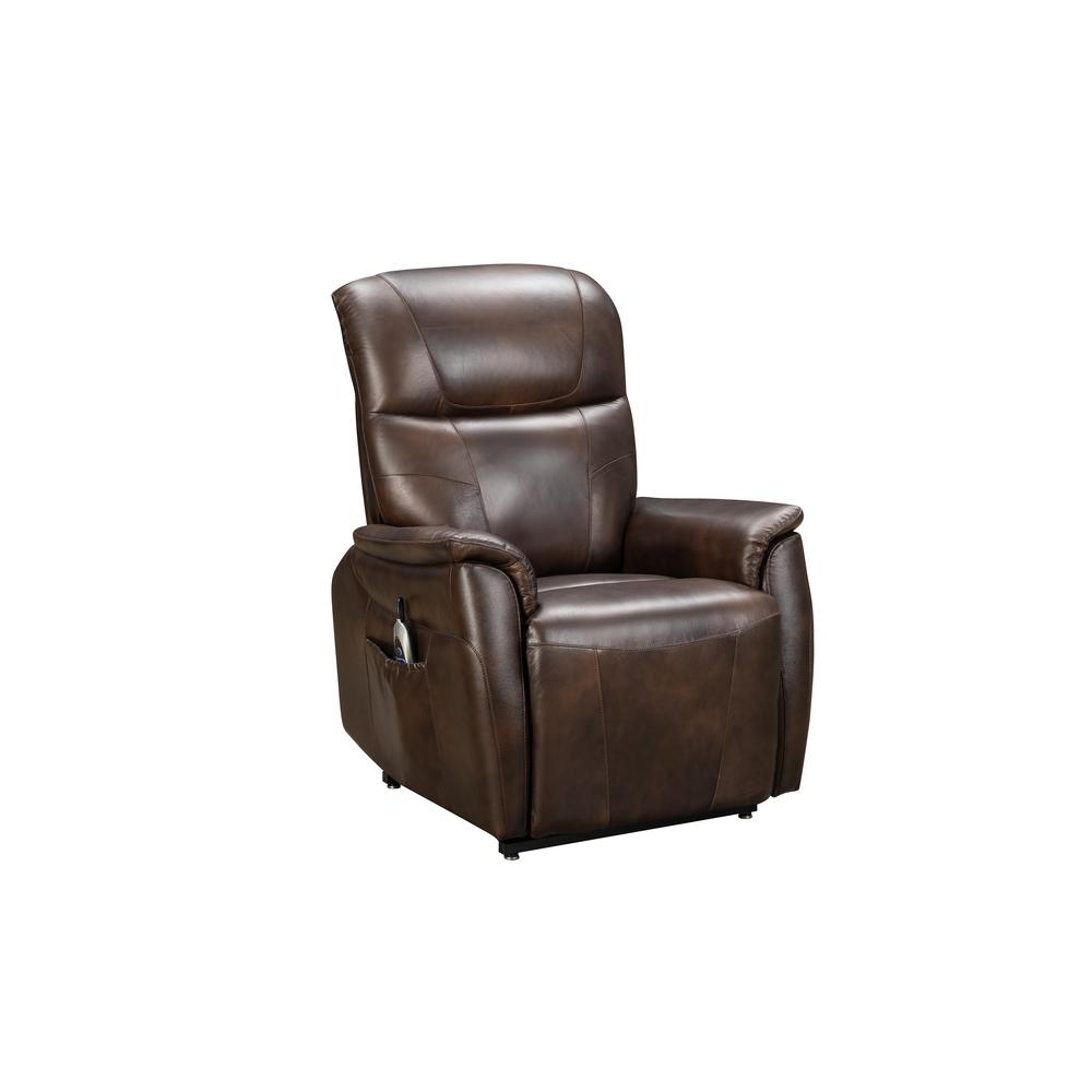 23PHL-3085 Leighton Power Lift Recliner, Brown. Picture 7