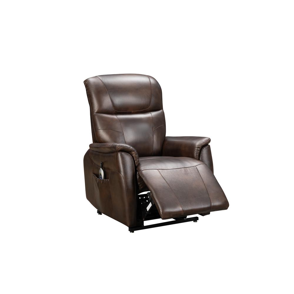 23PHL-3085 Leighton Power Lift Recliner, Brown. Picture 8