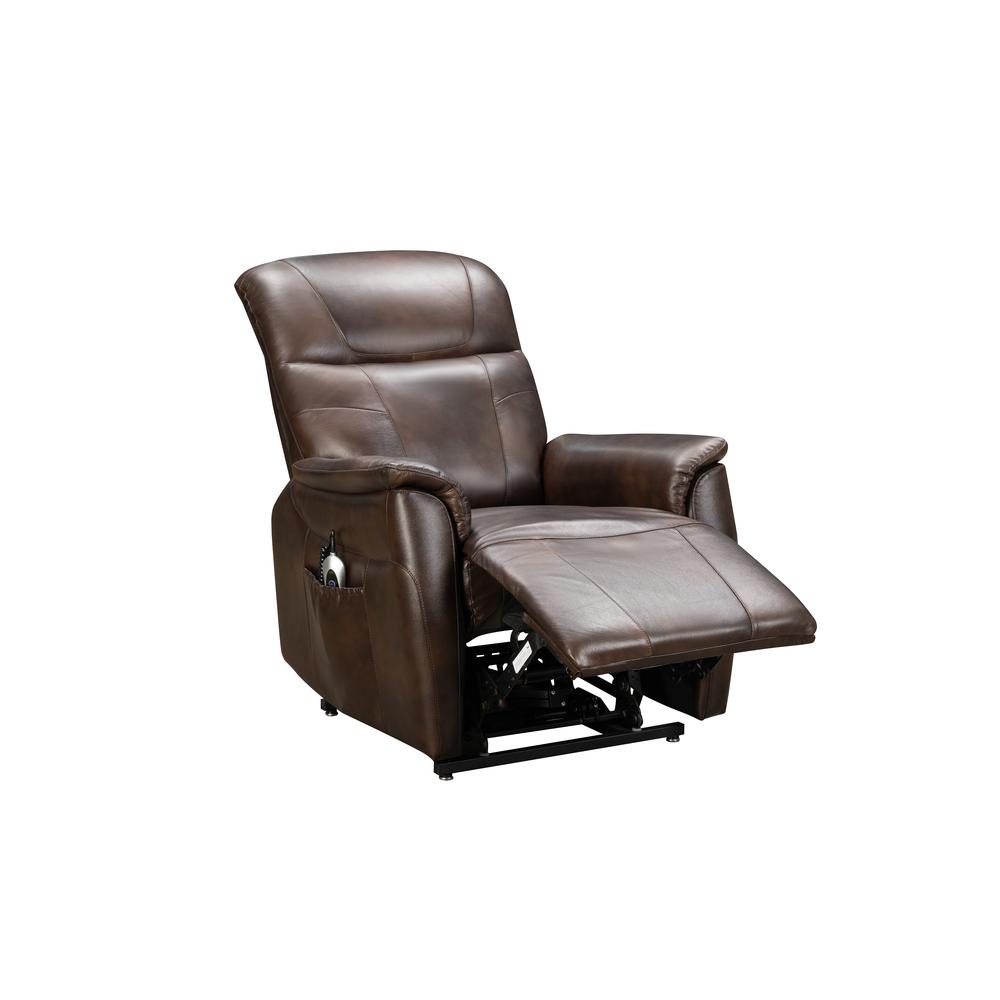 23PHL-3085 Leighton Power Lift Recliner, Brown. Picture 9
