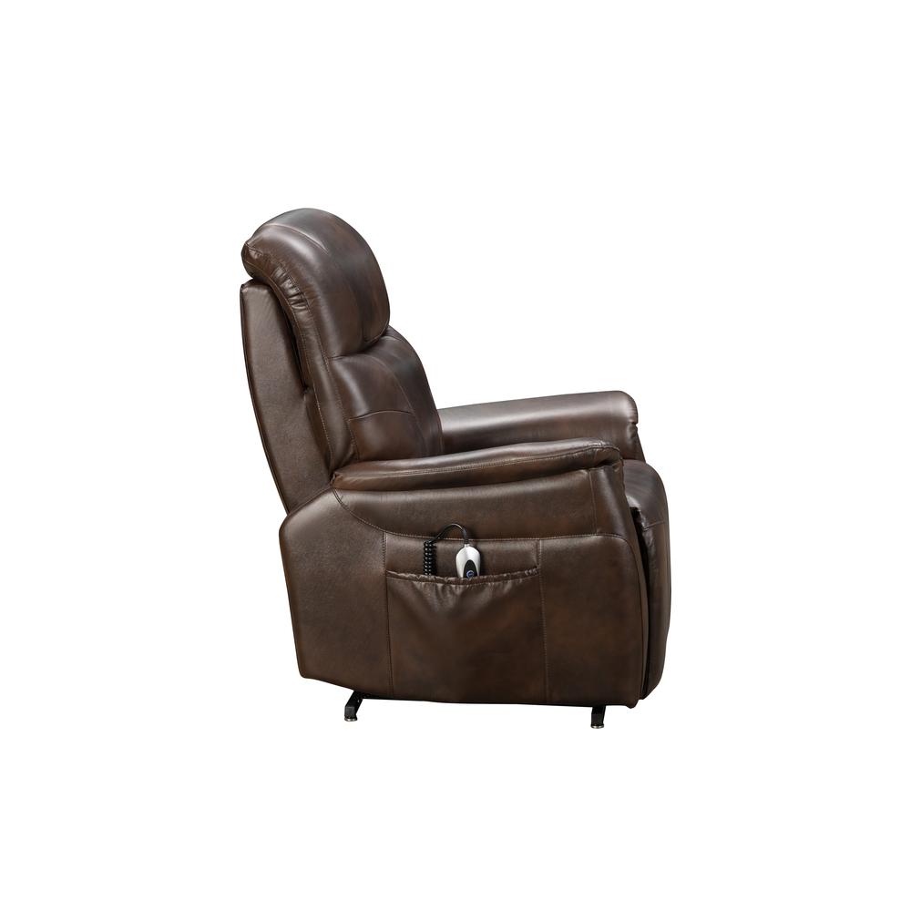 23PHL-3085 Leighton Power Lift Recliner, Brown. Picture 11