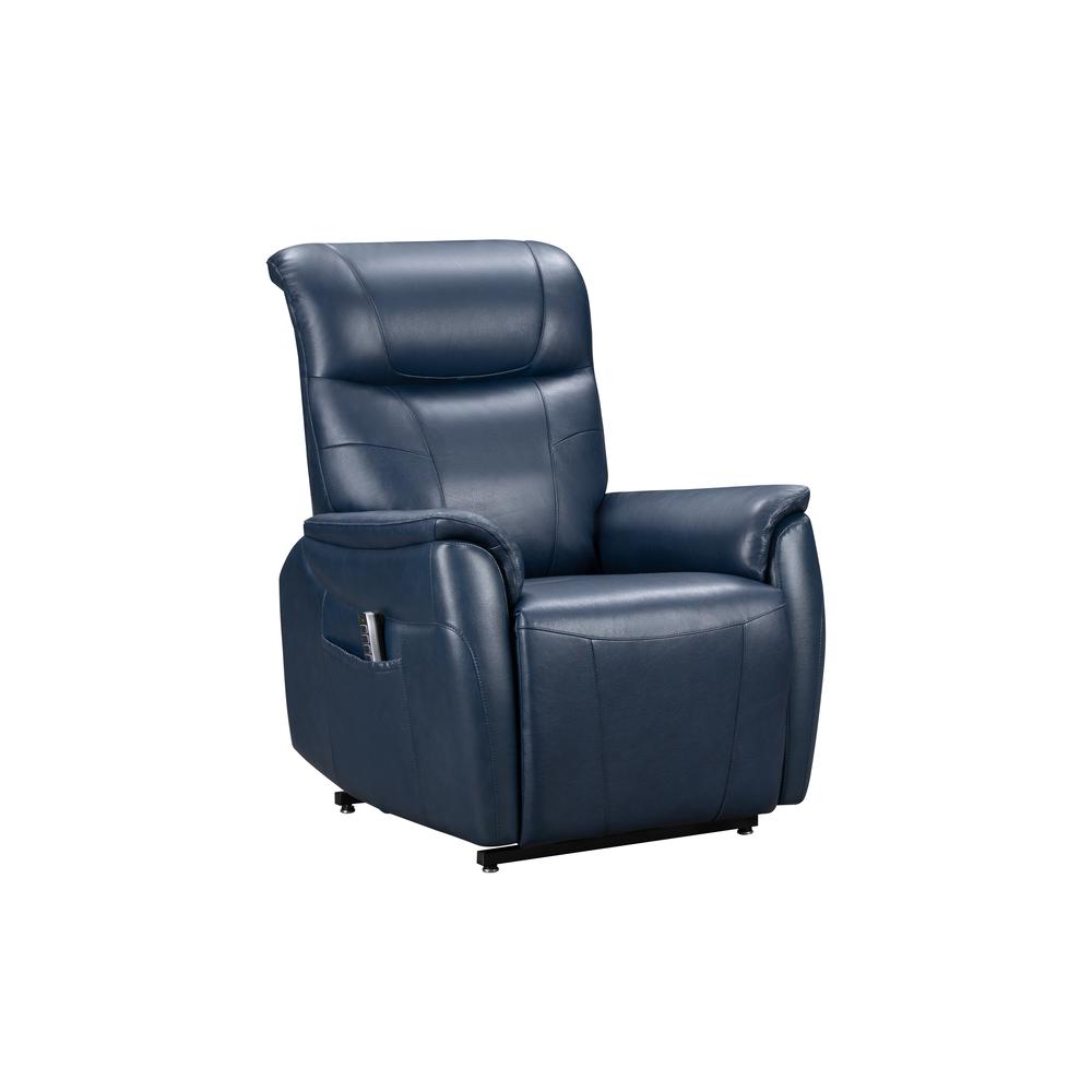 23PHL-3085 Leighton Power Lift Recliner, Navy Blue. Picture 8