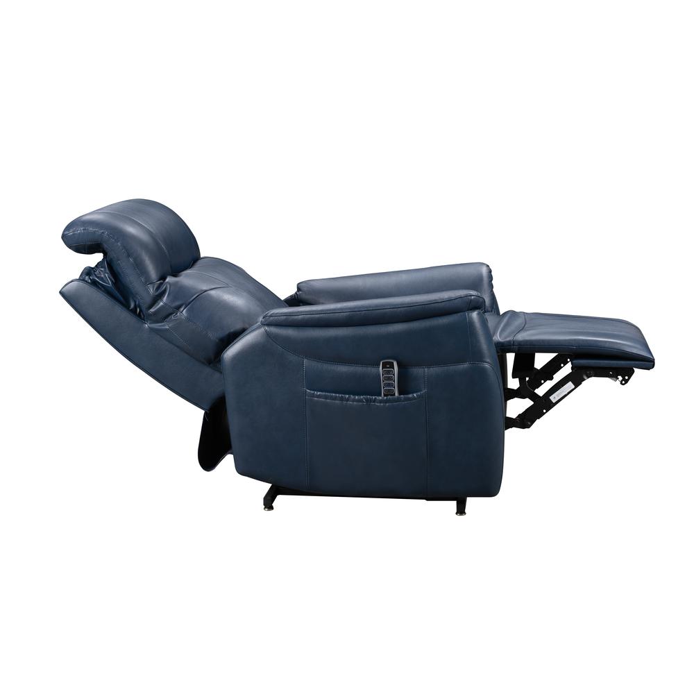 23PHL-3085 Leighton Power Lift Recliner, Navy Blue. Picture 14