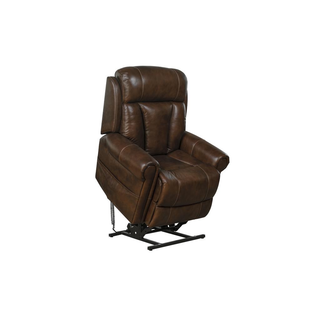 23PHL-3631 Lyndon Power Lift Recliner, Brown. Picture 4