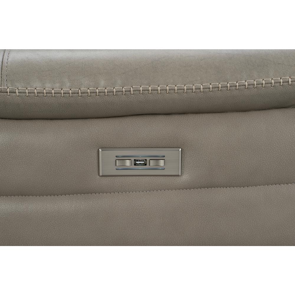 39PH-3081 Malone Power Reclining Sofa, Gray Beige. Picture 14