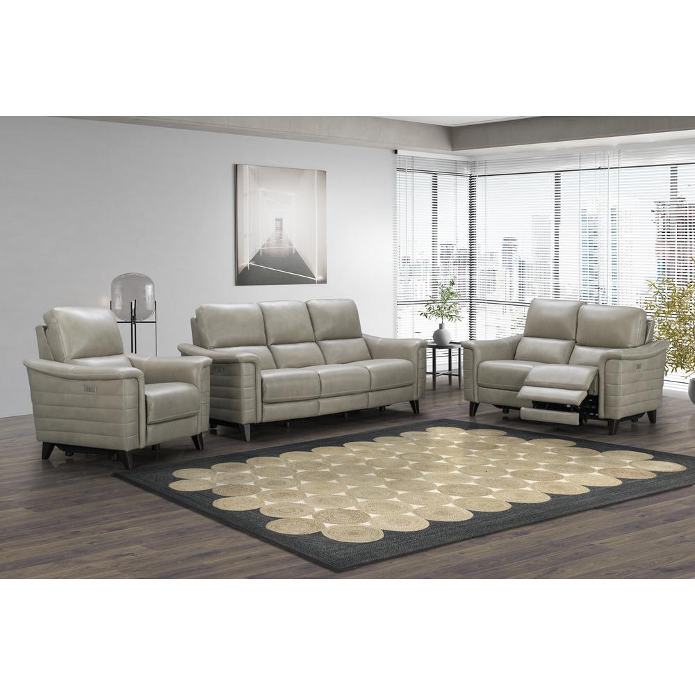 39PH-3081 Malone Power Reclining Sofa, Gray Beige. Picture 13