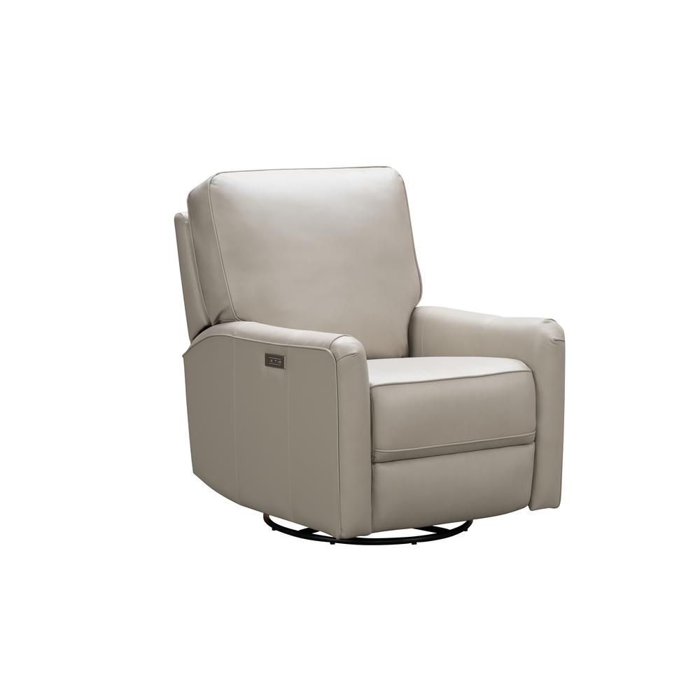 8P-1169 Marion Power Swivel Glider Recliner, Dove. Picture 4