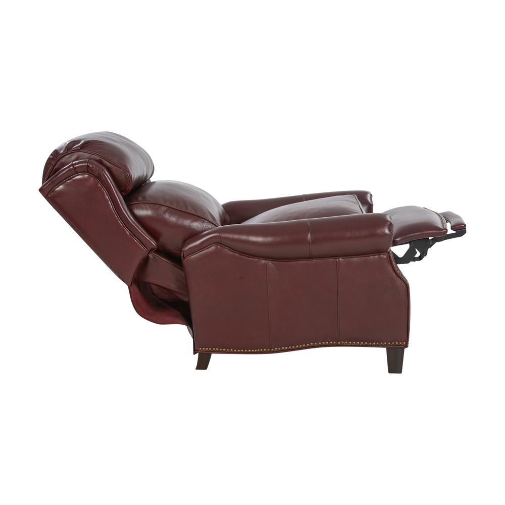 Meade Recliner, Marisol Cabernet / All Leather. Picture 3