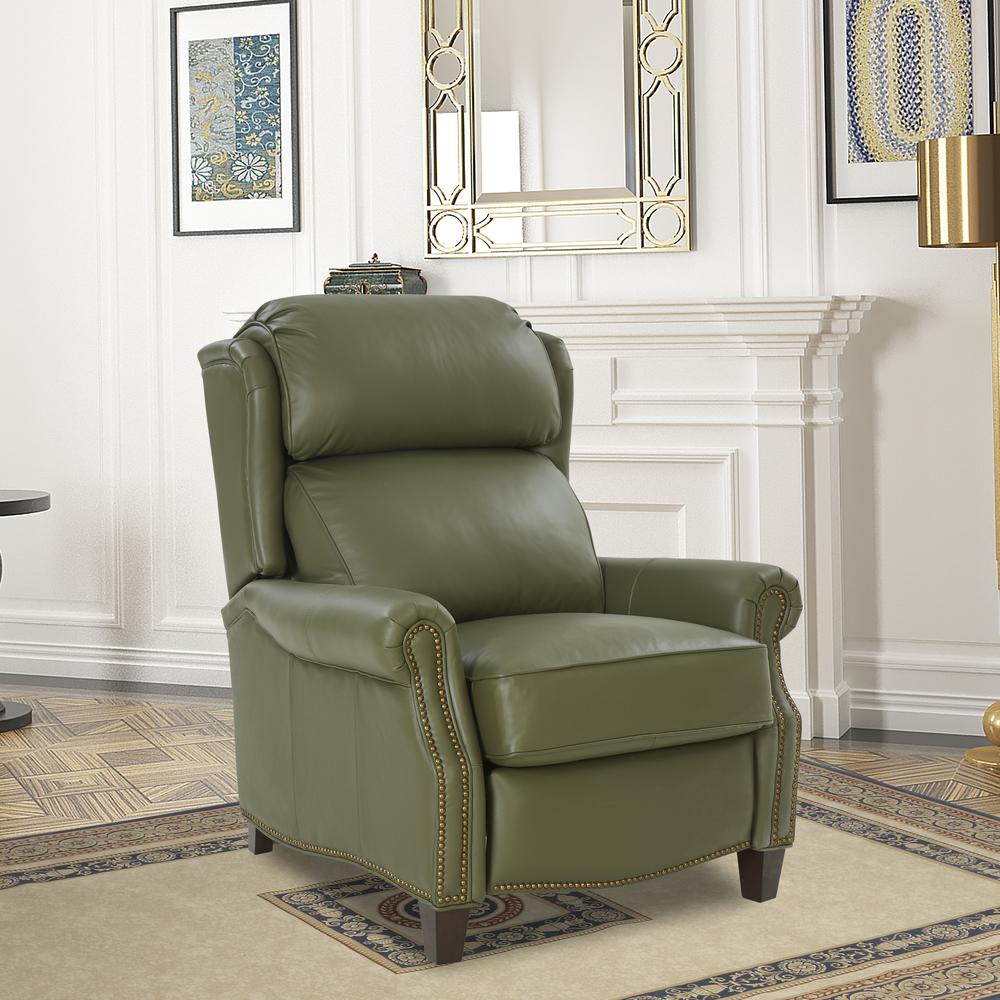 Meade Recliner, Giorgio Chive / All Leather. Picture 5