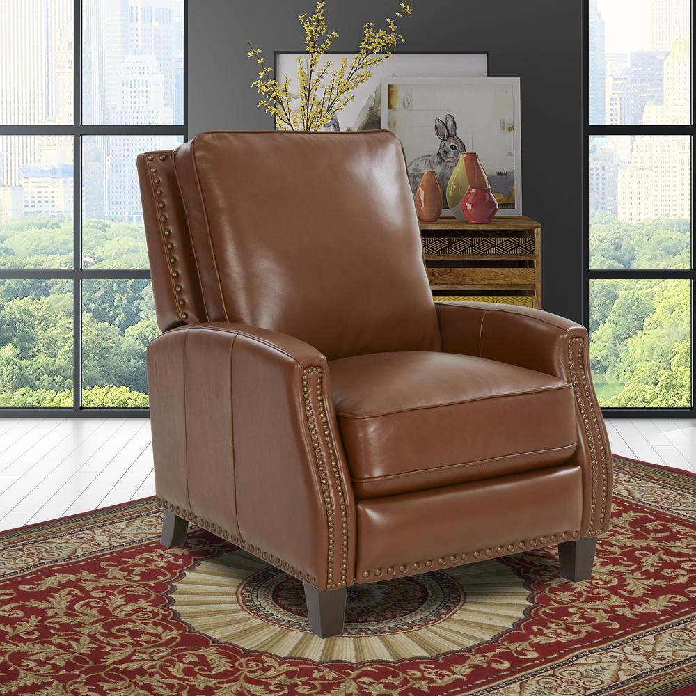 Melrose Recliner, Colchester Bitters / All Leather. Picture 5