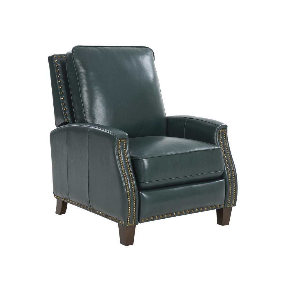 Melrose Recliner, Highland Emerald / All Leather. Picture 1