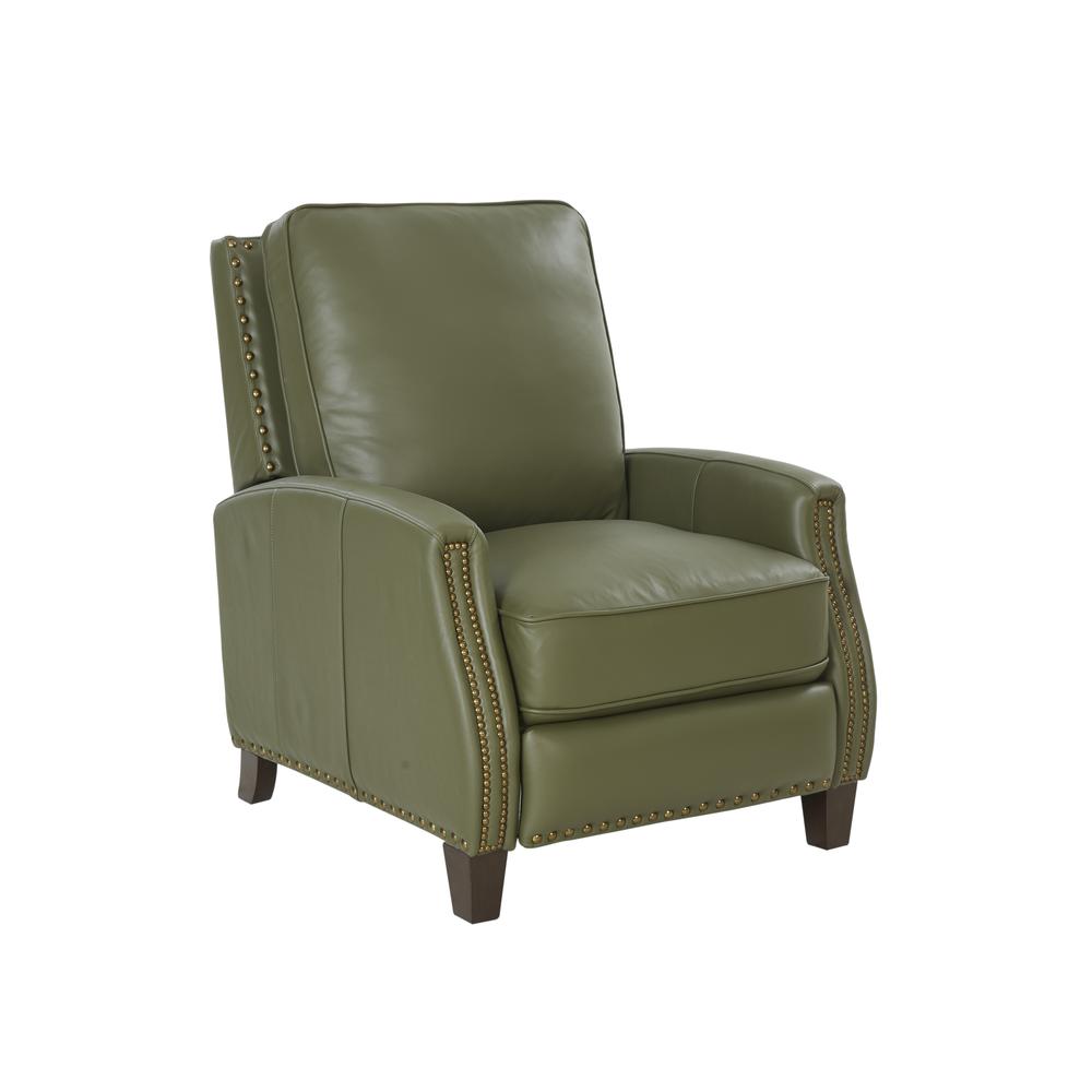 Melrose Recliner, Giorgio Chive / All Leather. Picture 1
