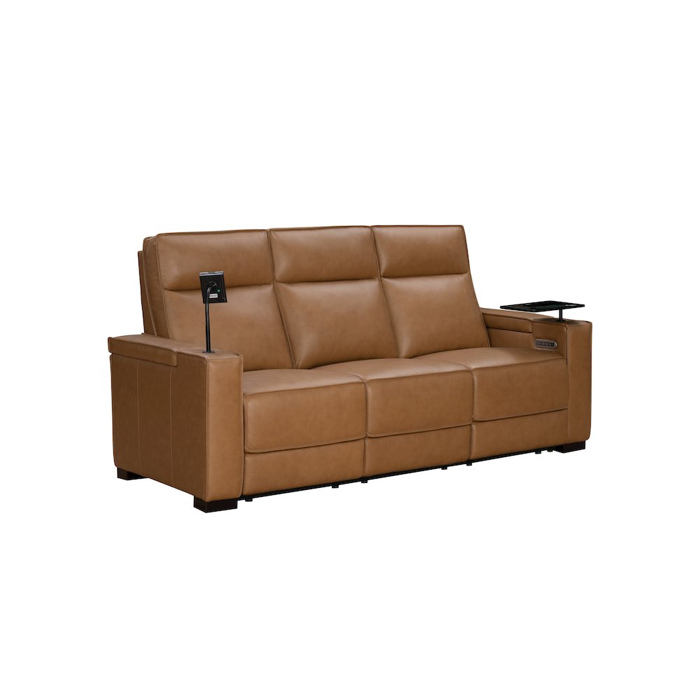 Odessey Power Reclining Sofa w/Power Head Rests, Power Lumbar, Heat & Massage. Picture 3