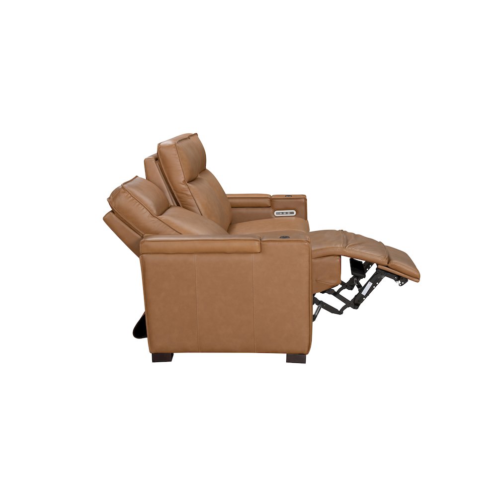 Odessey Power Reclining Sofa w/Power Head Rests, Power Lumbar, Heat & Massage. Picture 8