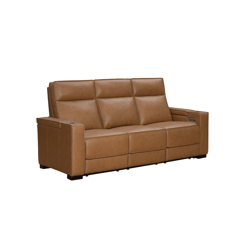 Odessey Power Reclining Sofa w/Power Head Rests, Power Lumbar, Heat & Massage. Picture 9