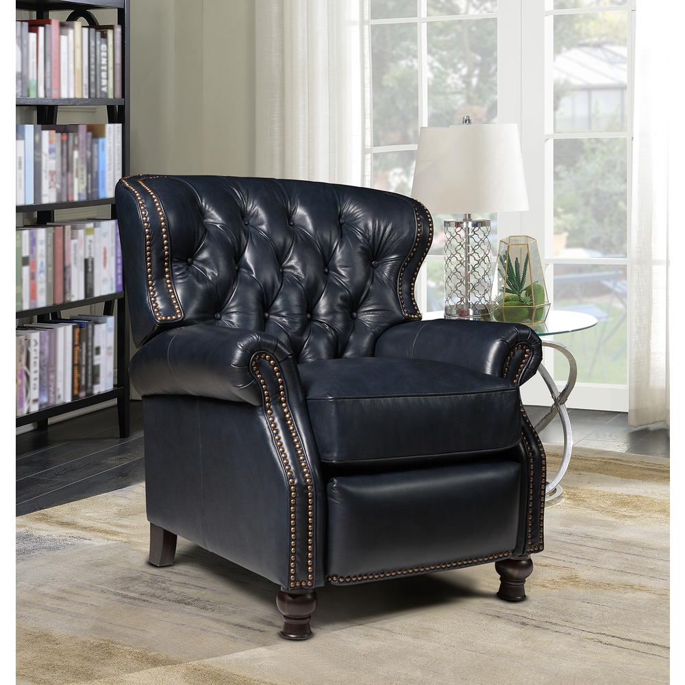 7-4148 Presidential Recliner, Blue. Picture 2