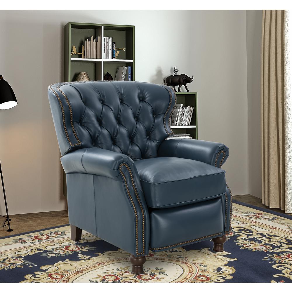 7-4148 Presidential Recliner, Yale Blue. Picture 8