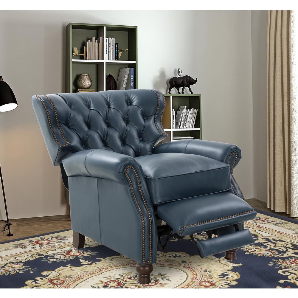 7-4148 Presidential Recliner, Yale Blue. Picture 9