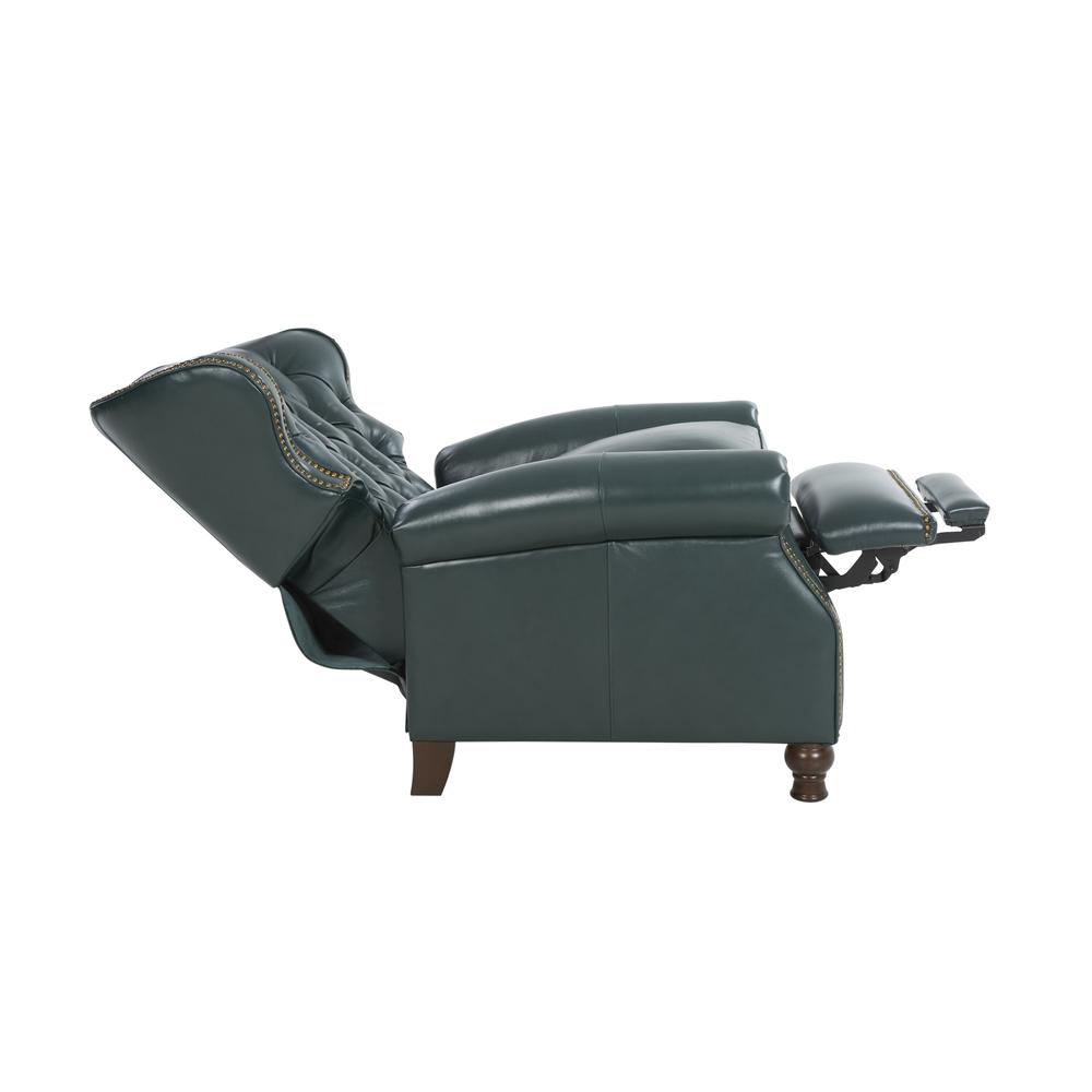 Presidential Recliner, Highland Emerald / All Leather. Picture 3