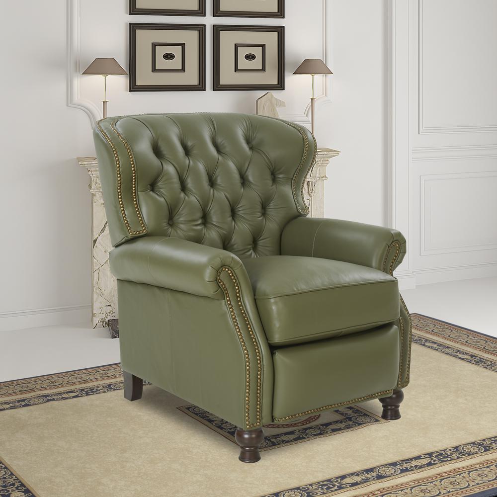 Presidential Recliner, Giorgio Chive / All Leather. Picture 6