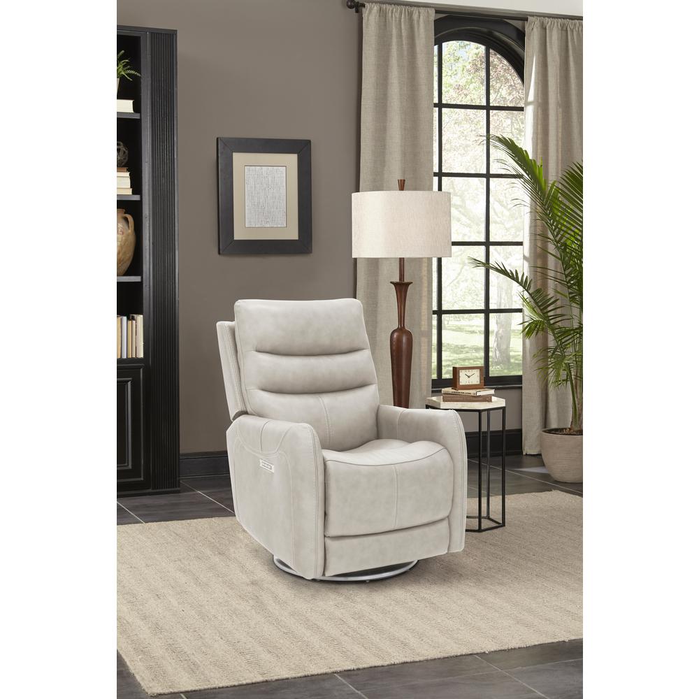 3PHL-1215 San Marco Swivel Recliner with Power Recliner, Power Head Rest & Power Lumbar (Lay Flat). Picture 1