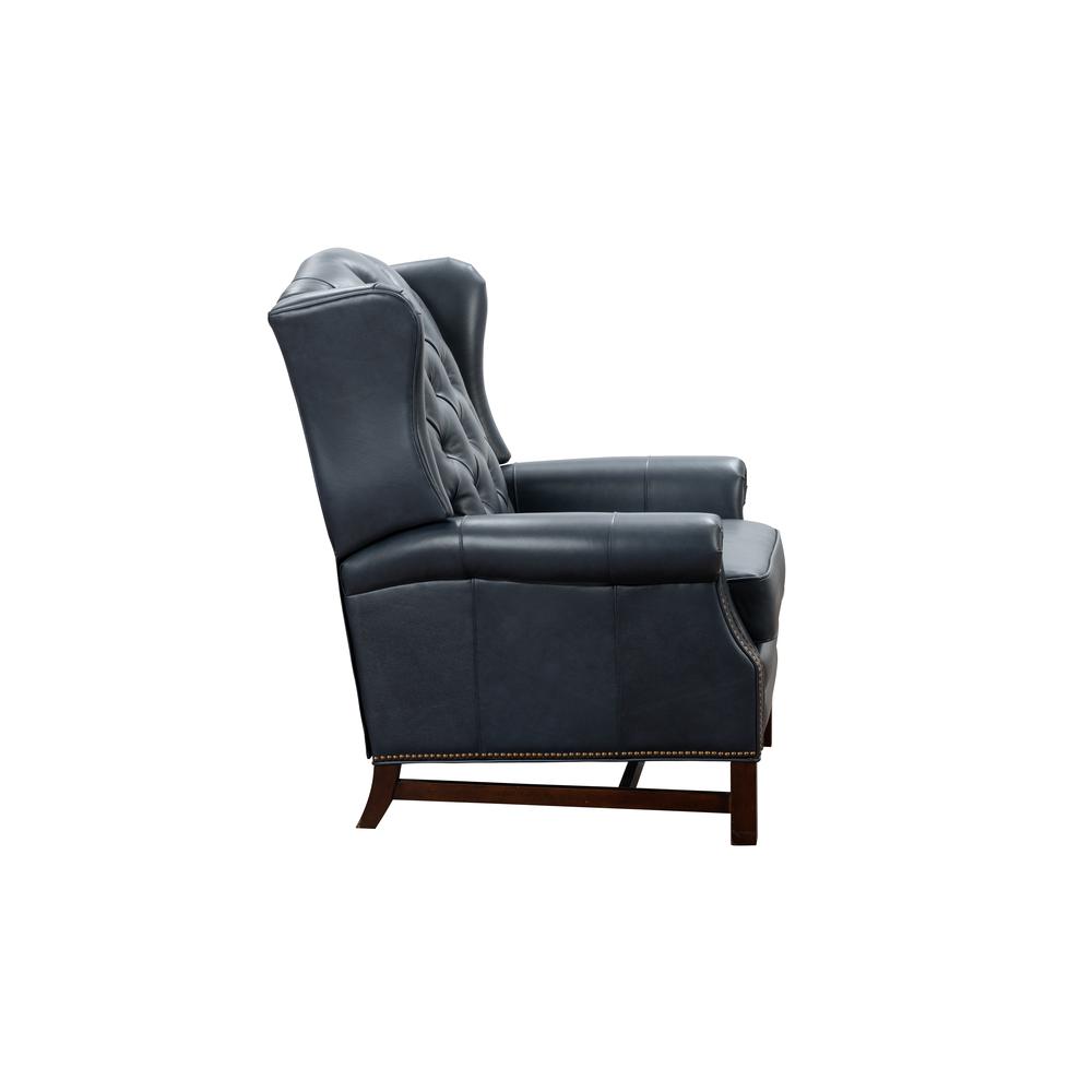 9-1163 Sheridan Power Recliner, Navy Blue. Picture 9
