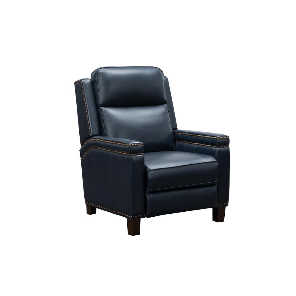 7-3744 Smithfield Recliner, Blue. Picture 1