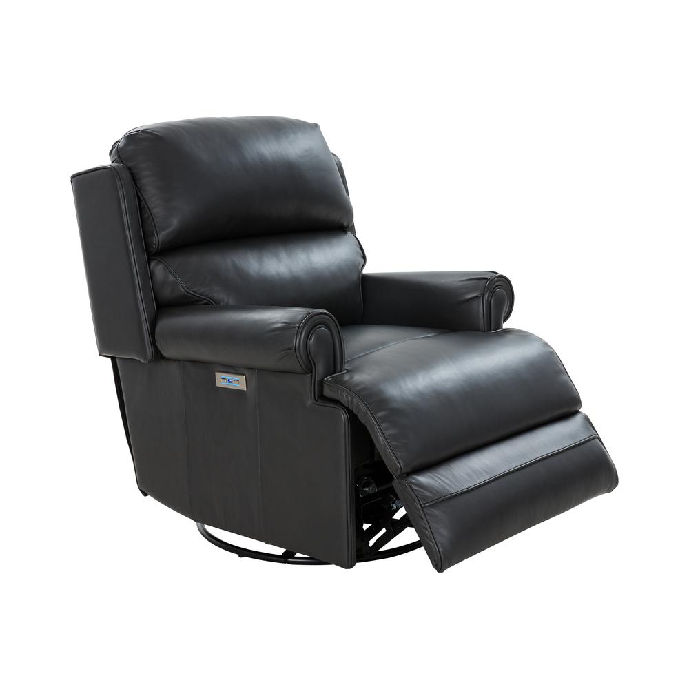 8P-1117 The Club Swivel Glider Recliner w/Power Recline, Gray. Picture 2