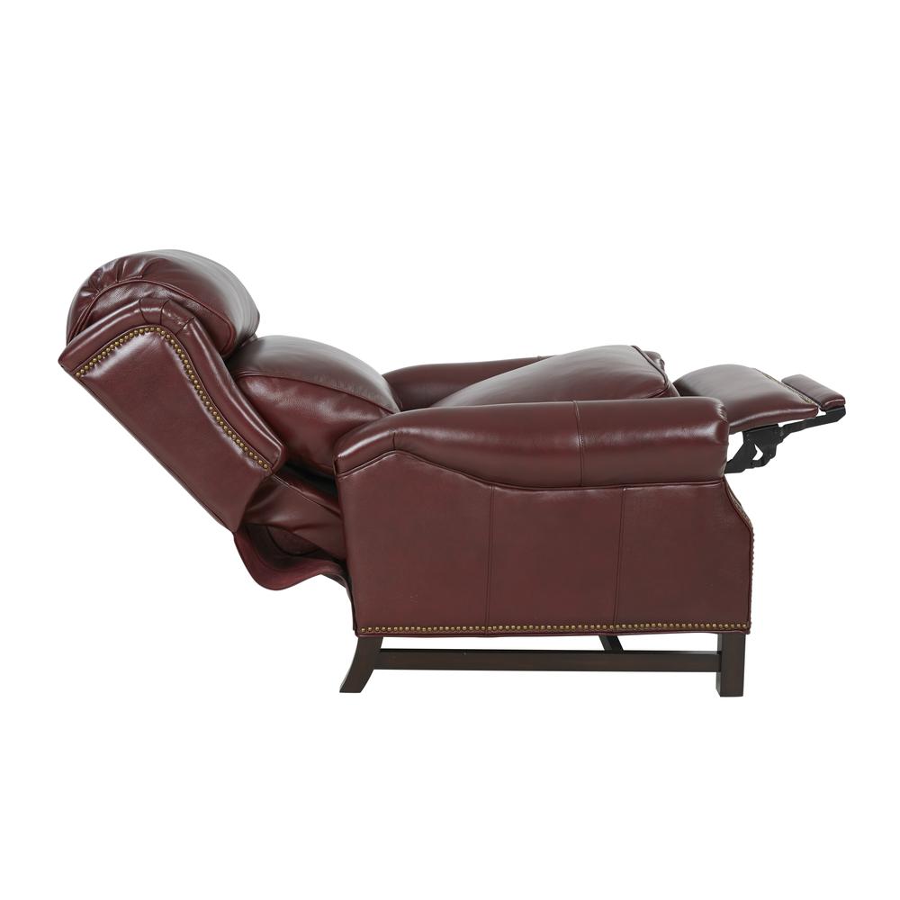 Thornfield Recliner, Marisol Cabernet / All Leather. Picture 4
