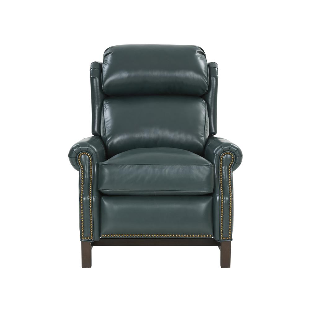 Thornfield Recliner, Highland Emerald / All Leather. Picture 2