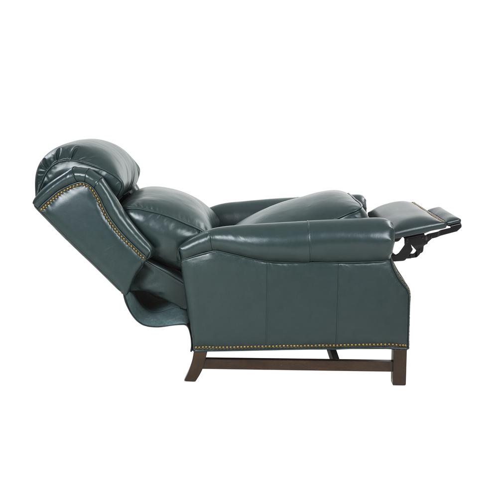 Thornfield Recliner, Highland Emerald / All Leather. Picture 3